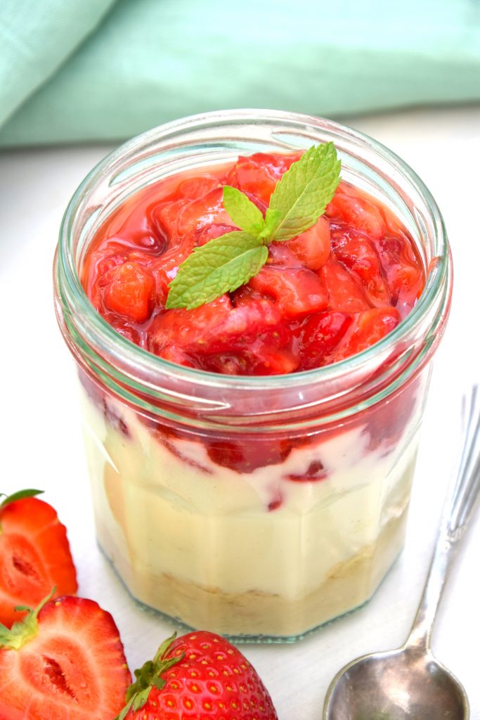 Overnight Oats Cheesecake-Style