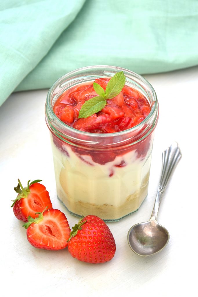 Overnight Oats Cheesecake-Style