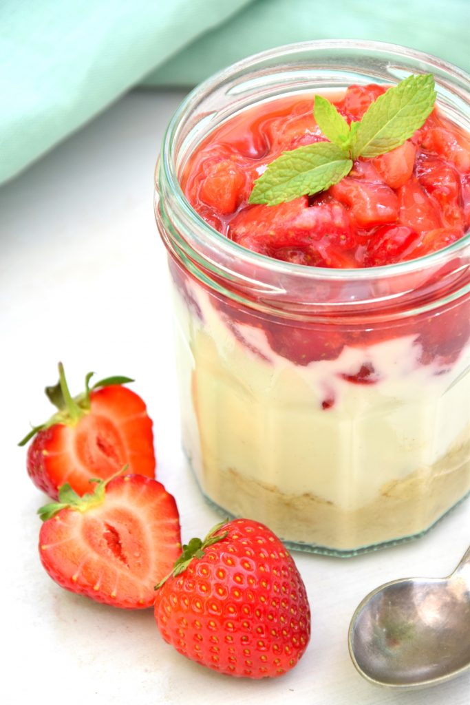 Overnight Oats Cheesecake-Style