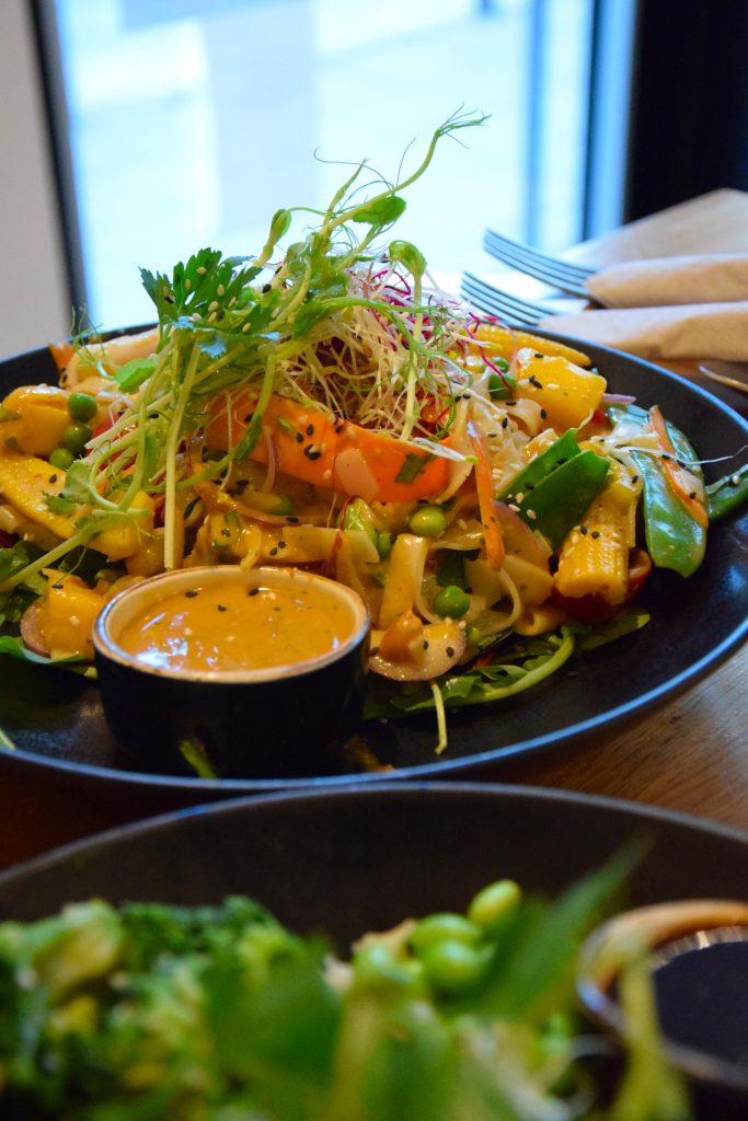 Reisnudel-Mango-Salat