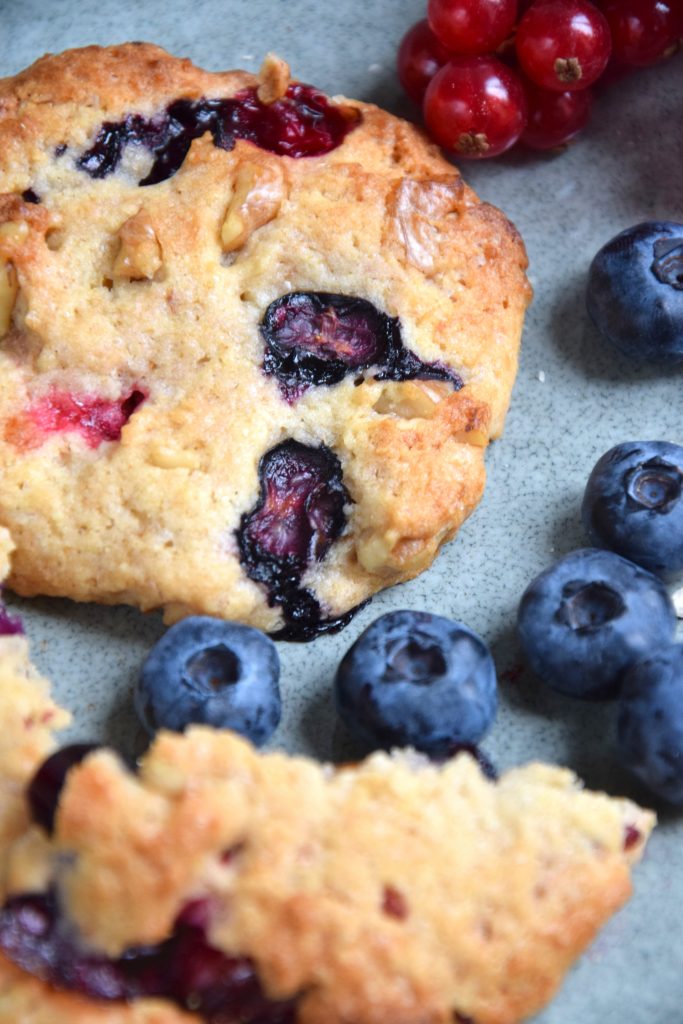 Walnuss-Beeren Cookies