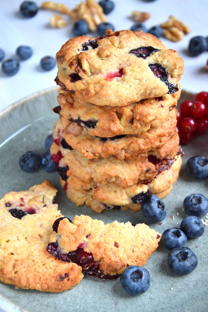 Walnuss-Beeren Cookies