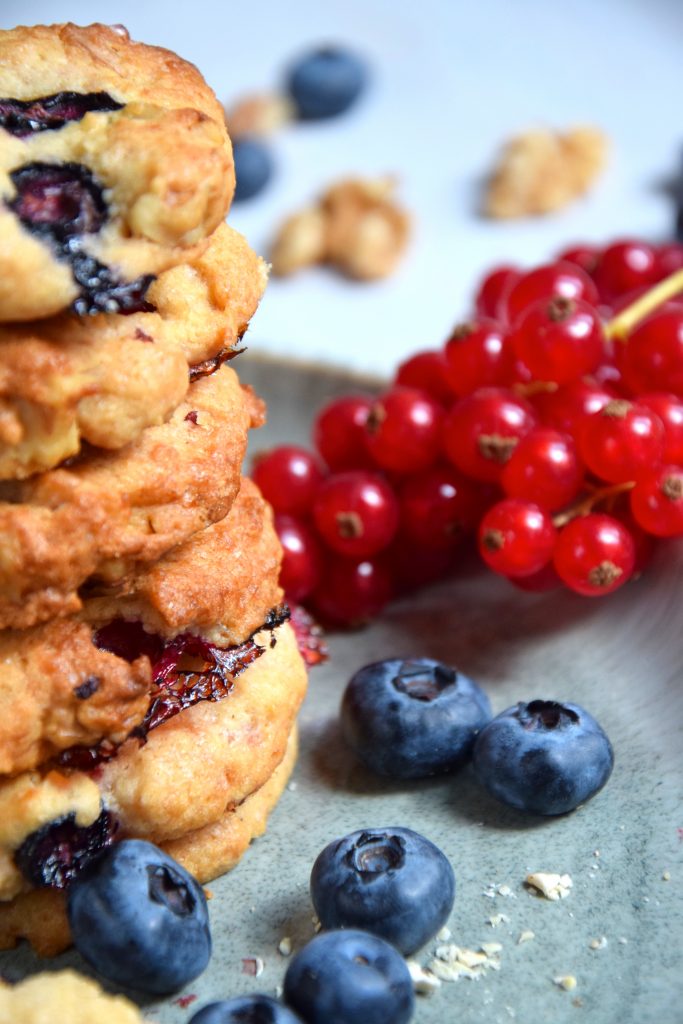 Walnuss-Beeren Cookies